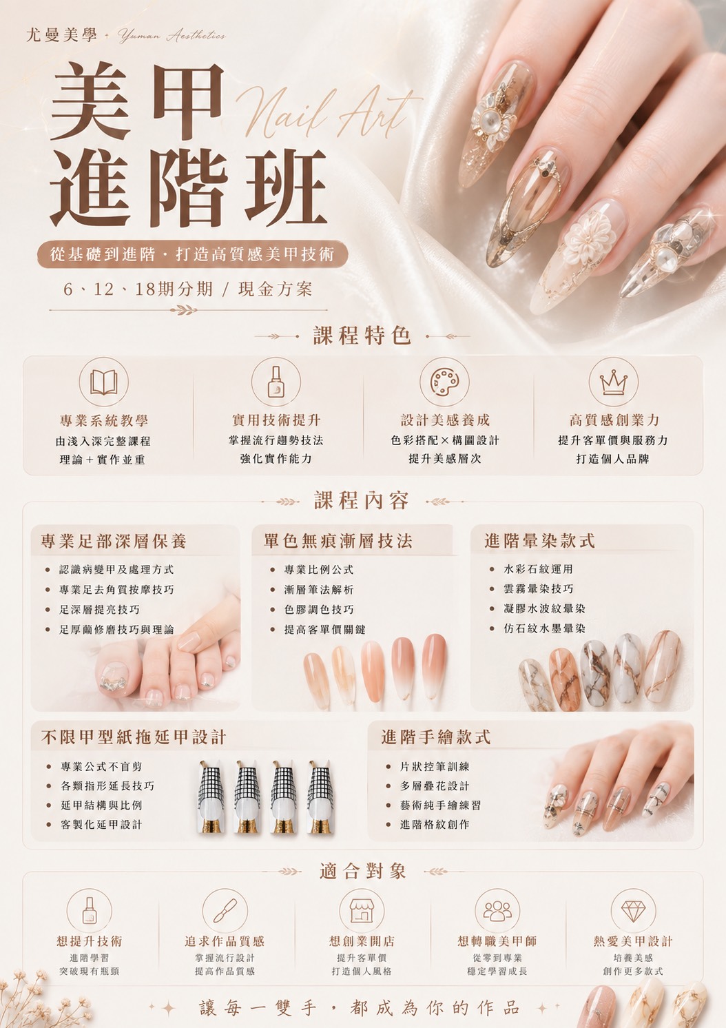美甲課程推薦